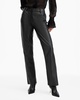Saige Straight Fit Leather Pants