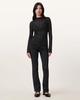 Aki Long Sleeve Funnel Neck T-Shirt