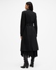 Riley Wrap Around Belted Long Line Coat