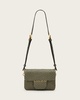 Jupiter Snake Effect Leather Crossbody Bag