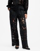 Charli Embroidered Straight Fit Pants