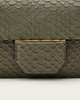 Jupiter Snake Effect Leather Crossbody Bag