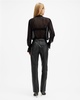 Saige Straight Fit Leather Pants
