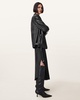 Billie Relaxed Fit Leather Biker Jacket