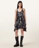 Cavarly Ruffled Mini Dress