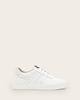 Vix Low Top Round Toe Leather Sneakers