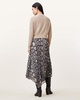 Donatella 2-In-1 Snake Print Midi Dress