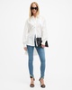 Dax Asymmetric Hem Skinny Denim Jeans