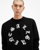 Scripture Gothic Jacquard Logo Sweater