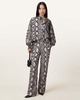 Charli Snake Print Long Sleeve Shirt
