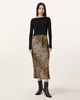 Hera Leopard Print 2-In-1 Midi Dress
