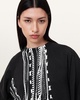 Metallo Dana Printed Zip Sweatshirt