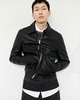Erol Zip Up Leather Jacket