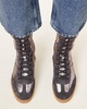 Lousie Leather High Top Sneakers