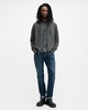 Brace Zip Up Brushed Cotton Hoodie