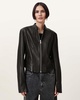 Sadler Slim Fit Leather Jacket