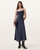 Hadley Cowl Neck Midi Slip Dress