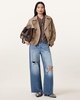 Reya Cropped Suede Mac