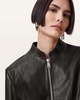 Sadler Slim Fit Leather Jacket