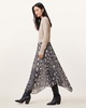Donatella 2-In-1 Snake Print Midi Dress