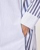 Shannon Striped Shirt Maxi Dress