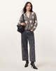 Amora Love Heart Jacquard Brushed Cardigan
