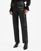 Saige Straight Fit Leather Pants