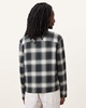 Ellis Checked Embroidered Zip Up Jacket