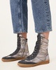 Lousie Leather High Top Sneakers