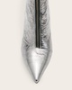 Natasha Pointed Metallic Leather Boots