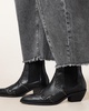 Denver Studded Leather Western Boots