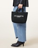 Izzy Logo Print Knitted Mini Tote Bag