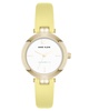 Anne Klein Women's Sustainable Leather Strap Watch, AK/5150