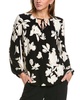 Anne Klein Tie Neck Blouse