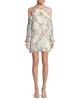BCBGeneration Women's Ruffle Surplice A-line Dress