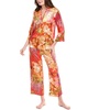 N Natori Women's Wisteria Garden Pj Set Length 25" Inseam 26"