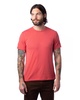 Alternative Men's Shirt, Modal Short Sleeve Tri-Blend Crewneck Tee