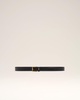 Black Leather Paris Paris Belt