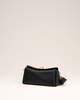 Black Leather Carrousel Bag