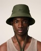 Green Water-repellent String Bucket Hat