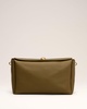 Khaki Leather Large Carrousel Bag