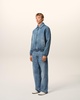 Blue Cotton Ami de Coeur Zipped Jacket