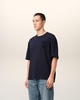 Navy Cotton Ami de Coeur Patch T-Shirt