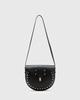 AllSaints MIRO SADDLE BAG in black
