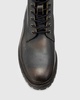 AllSaints Tobias leather lace up boots in dark brown