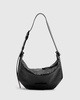 AllSaints real leather Madea snake shoulder bag