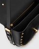 AllSaints MIRO SADDLE BAG in black