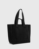 AllSaints IZZY FUZZY TOTE in black