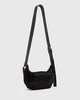AllSaints Madea Luxe crossbody bag in black