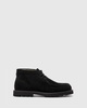 AllSaints Skiff suede lace-up boots in black